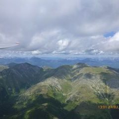 Flugwegposition um 11:01:39: Aufgenommen in der Nähe von Gai, 8793, Österreich in 2312 Meter